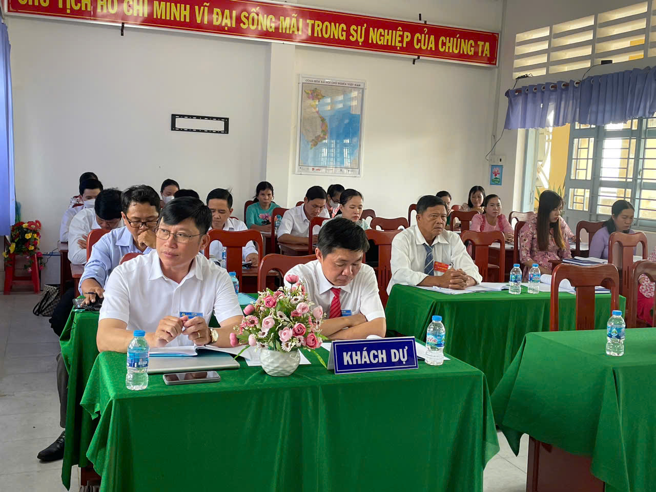 Đ/c Nguyễn Văn Ngon – Bí thư Đảng bộ xã Thạnh Lợi đến dự Đại hội